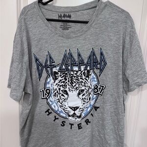 Def Leppard Hysteria Shirt - Junior’s XL